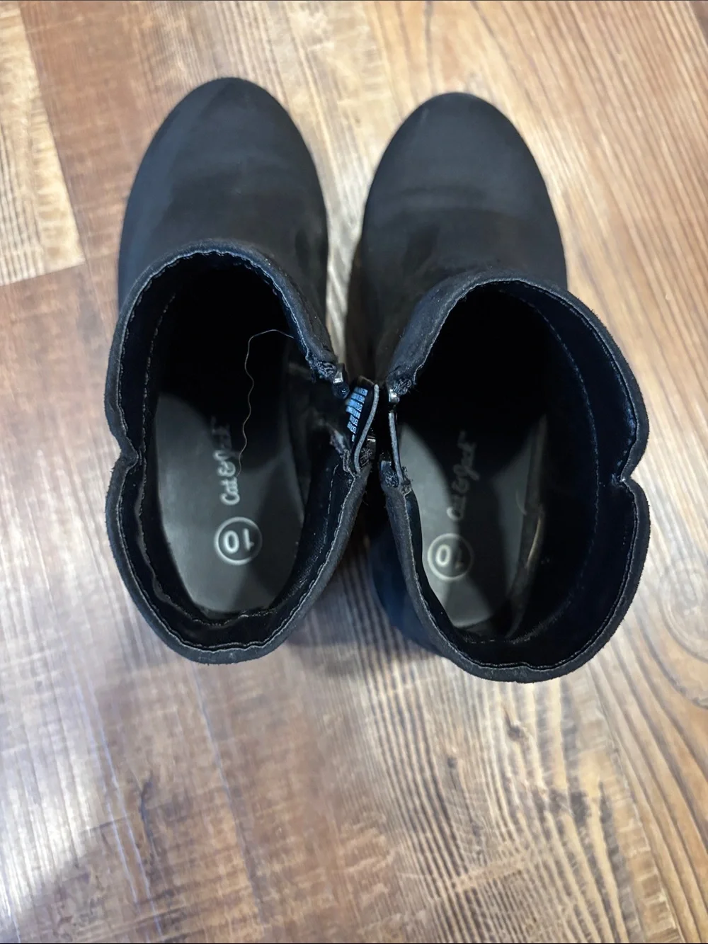 Cat & Jack Black Kids Ankle Boots